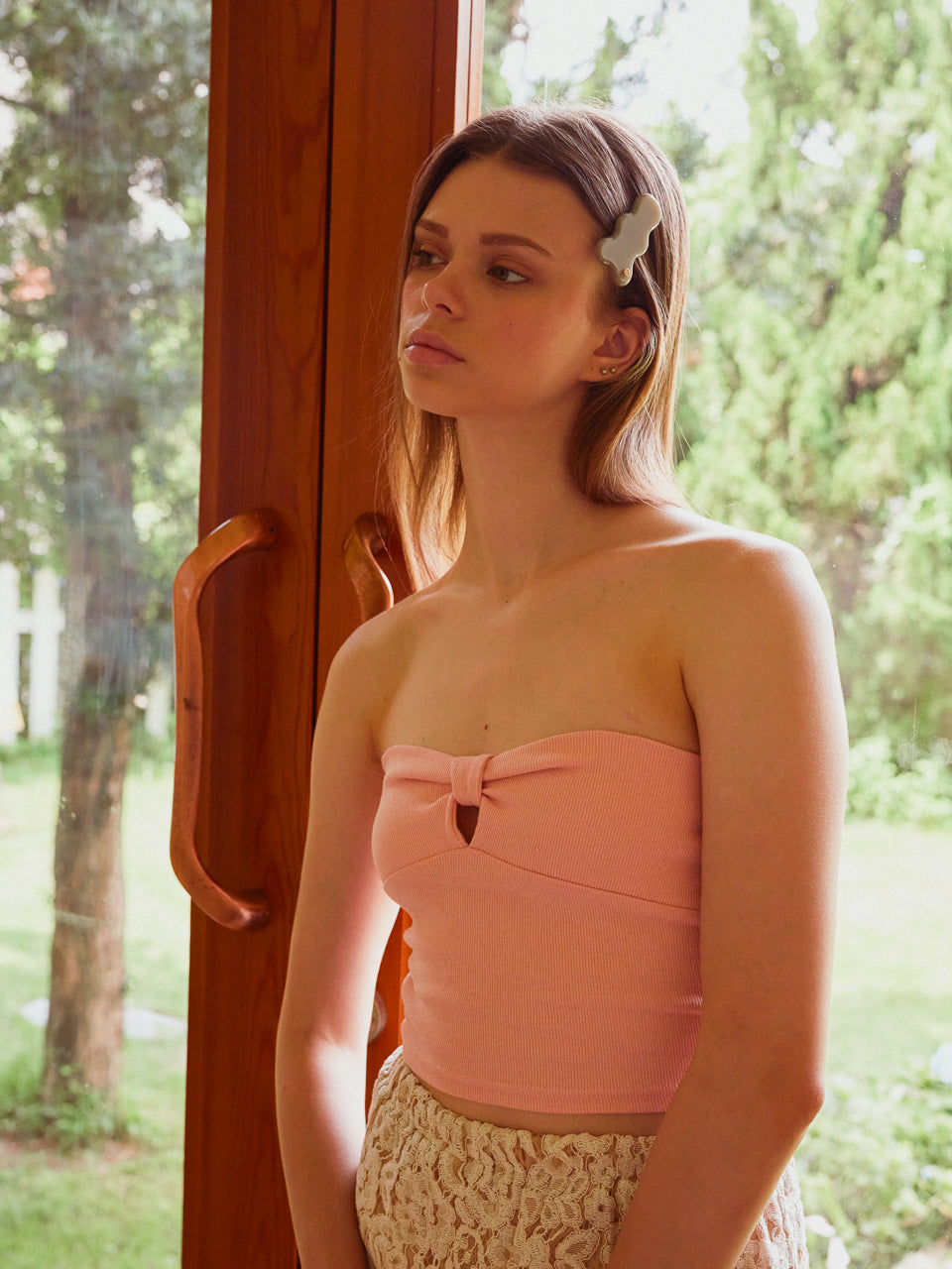 Cloudline Hair Clips in Moonstone