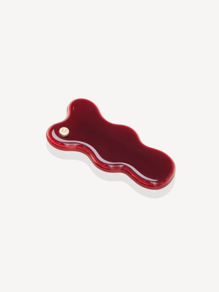 Cloudline Hair Clips in Cherry Wine