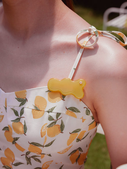 Cloudline Hair Clips in Lemon Cream