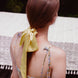 Buttercup Mulberry Silk Romantic Bow