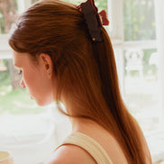 Cloudline Large Hair Claw in Cocoa