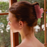 Cloudline Large Hair Claw in Ballet Pink