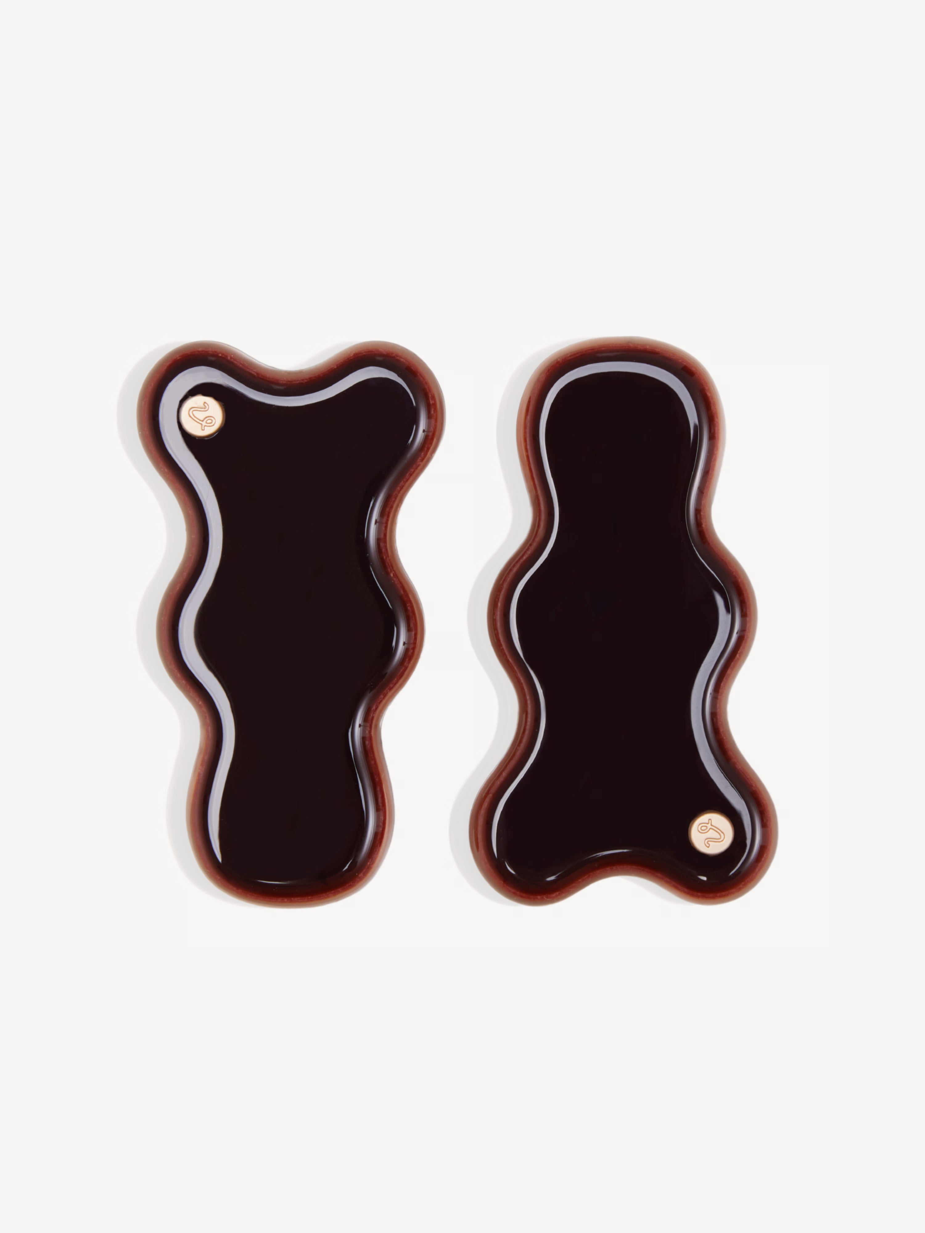 Cloudline Hair Clips in Cocoa