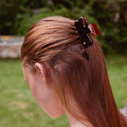 Cloudline Medium Hair Claw in Cocoa