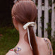 Soft Ivory Mulberry Silk Ribbon Bow