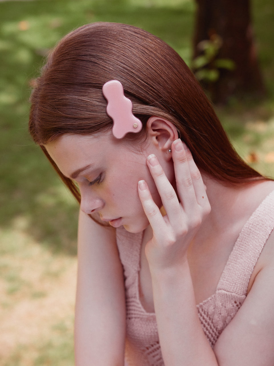 Cloudline Hiar Clips in Ballet Pink