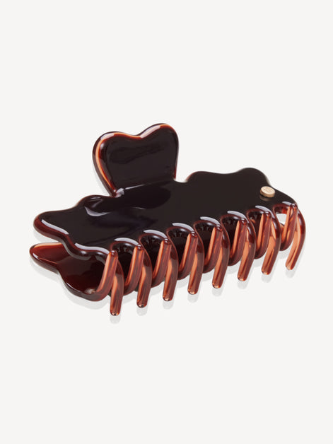 Cloudline Large Hair Claw in Cocoa