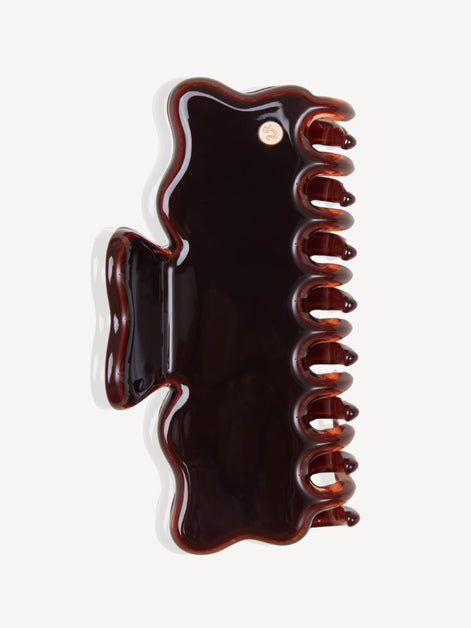 Cloudline Large Hair Claw in Cocoa