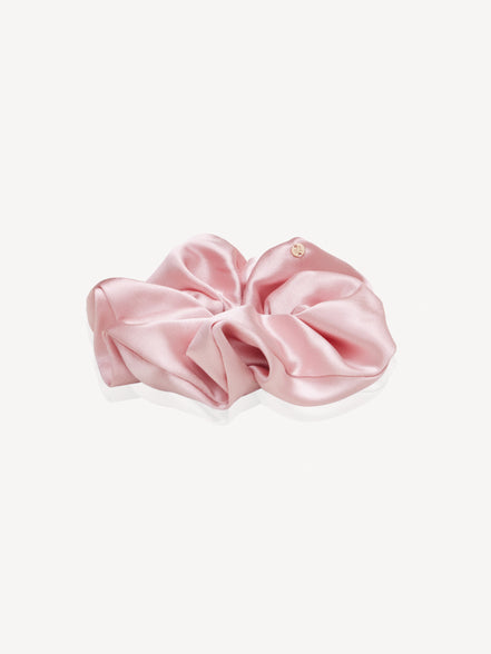 Rosewater XL Mulberry Silk Scrunchie