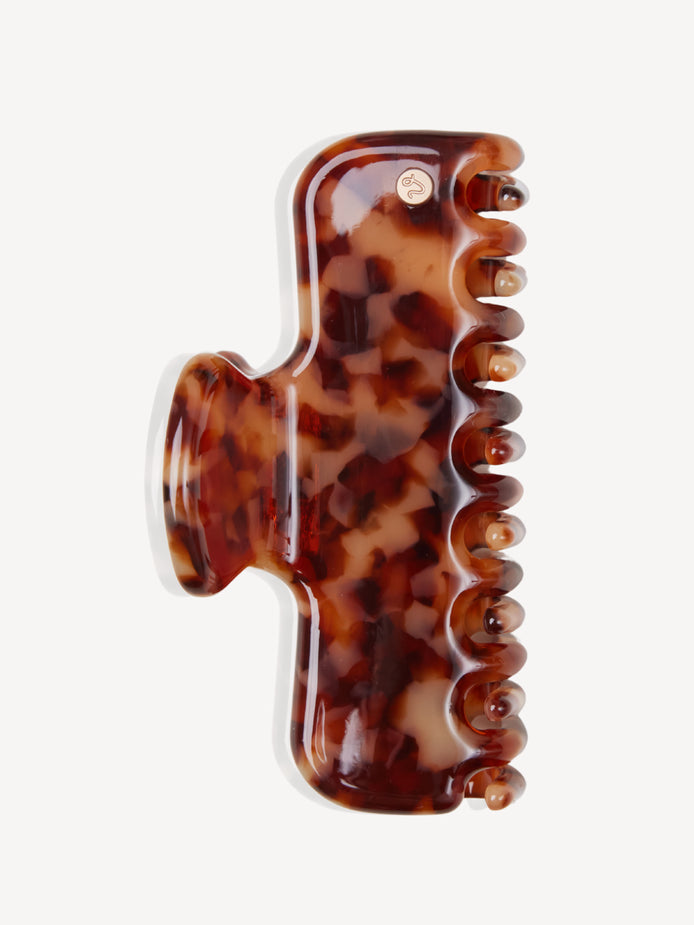 Harbor Claw in Amber Tortoise