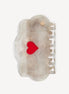 Cupid Hair Claw Dove Heart