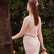 Cloudline Medium Hair Claw in Ballet Pink