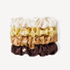 Golden Hour Mulberry Silk Scrunchie Set