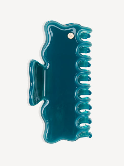Cloudline Large Hair Claw in Lagoon