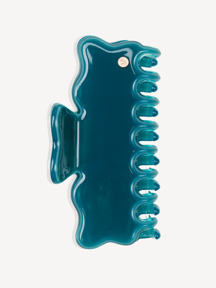 Cloudline Large Hair Claw in Lagoon