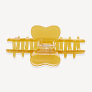 Cloudline Large Hair Claw in Lemon Cream
