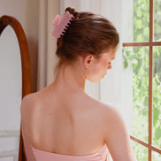 Cloudline Large Hair Claw in Ballet Pink