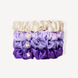 Lavender Bloom Mulberry Silk Scrunchie Set
