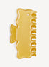 Cloudline Large Hair Claw in Lemon Cream