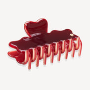 Cloudline Large Hair Claw in Cherry Wine