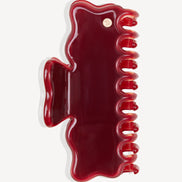 Cloudline Large Hair Claw in Cherry Wine
