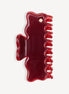 Cloudline Large Hair Claw in Cherry Wine