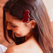 Cloudline Hair Clips in Cherry Wine