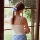 Morning Sky XL Mulberry Silk Scrunchie