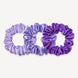 Lavender Bloom Mulberry Silk Scrunchie Set