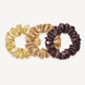 Golden Hour Mulberry Silk Scrunchie Set
