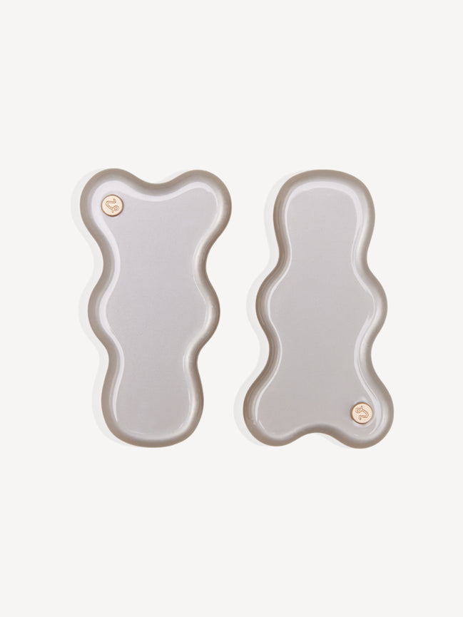 Cloudline Hair Clips in Moonstone