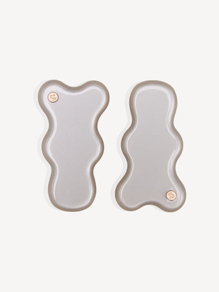 Cloudline Hair Clips in Moonstone