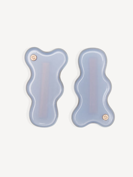 Cloudline Hair Clips in Morning Sky