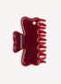 Cloudline Medium Hair Claw in Cherry Wine
