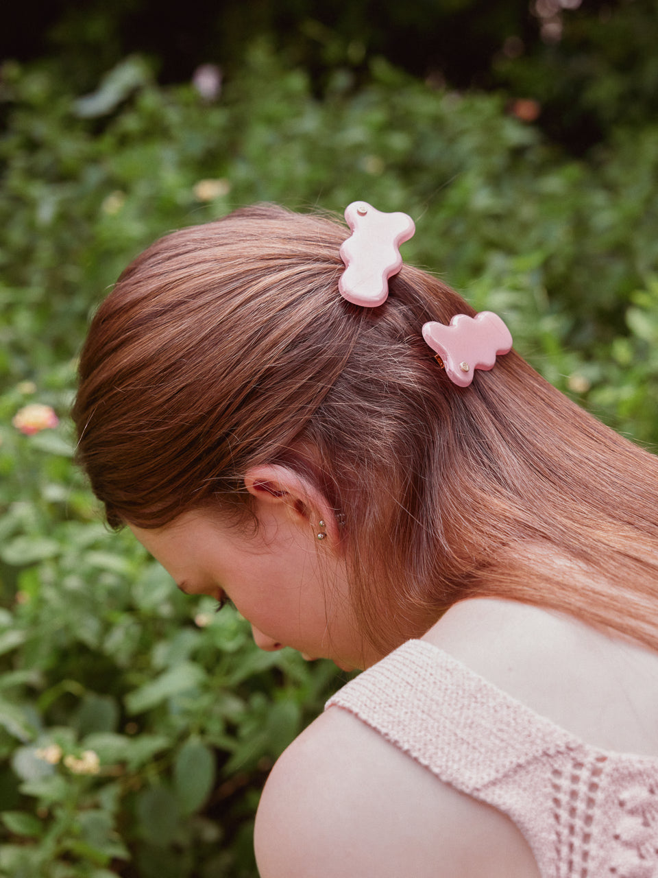 Cloudline Hiar Clips in Ballet Pink