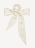 Moonlight Mulberry Silk Romantic Bow