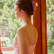 Cloudline Large Hair Claw in Ballet Pink