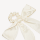 Moonlight Mulberry Silk Romantic Bow