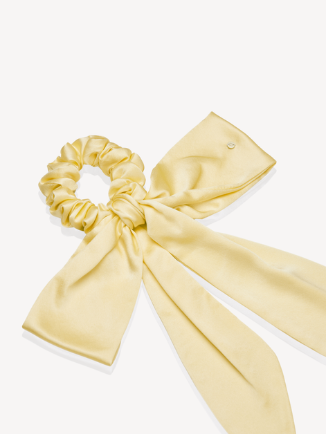 Buttercup Mulberry Silk Romantic Bow