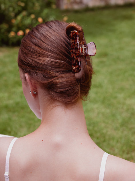 Harbor Claw in Amber Tortoise