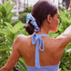 Cloud Sky XL Mulberry Silk Scrunchie