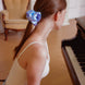 Morning Sky XL Mulberry Silk Scrunchie