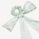 Mint Whisper Mulberry Silk Romantic Bow