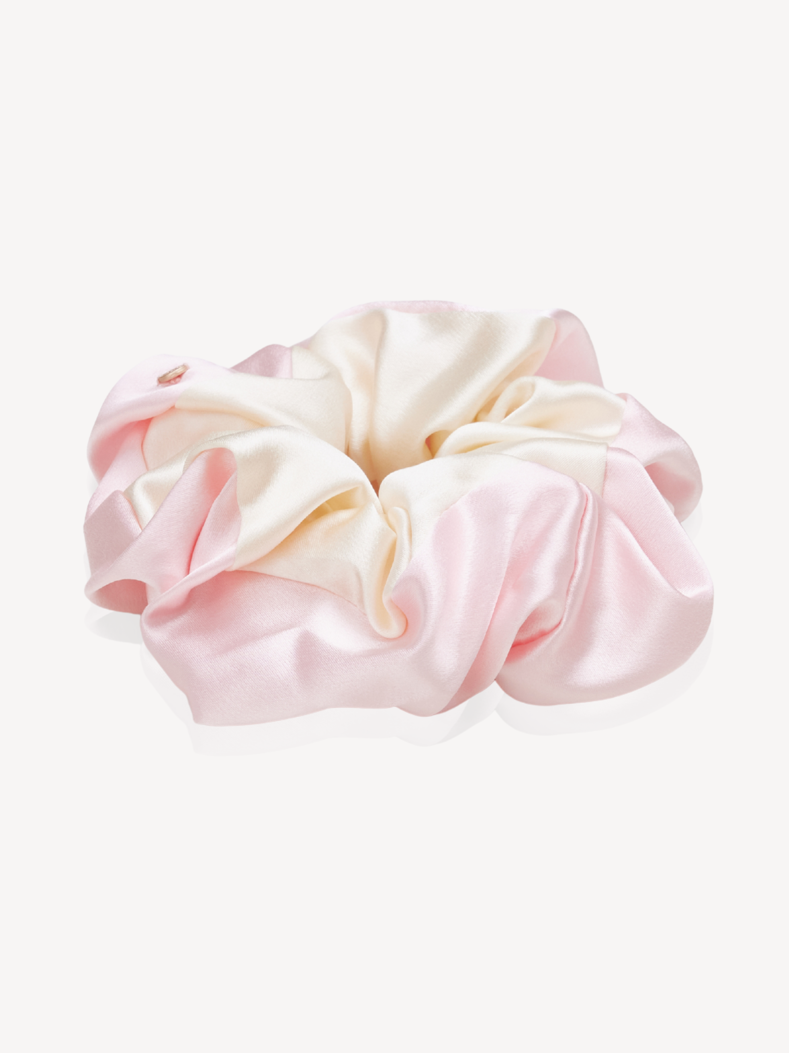 Rose Milk XL Mulberry Silk Scrunchie