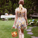 Buttercup Mulberry Silk Romantic Bow