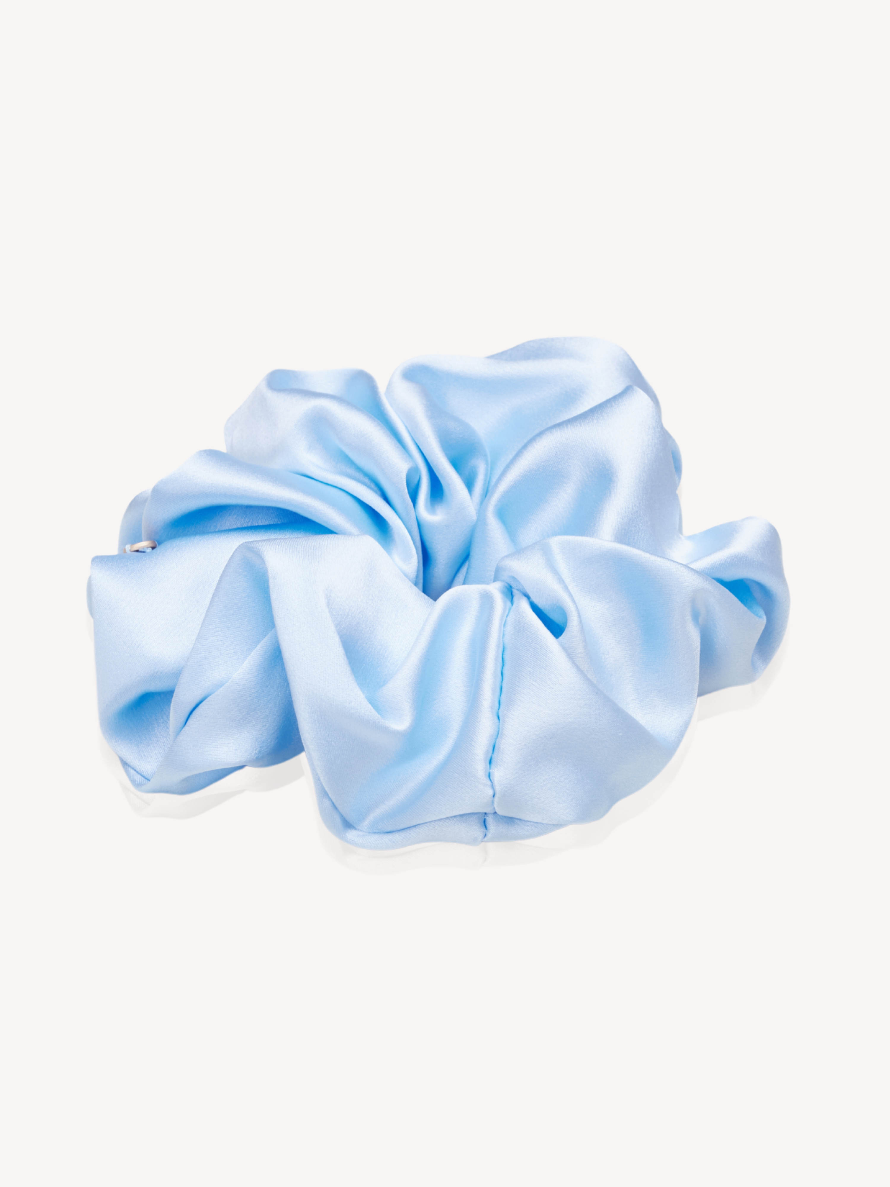 Morning Sky XL Mulberry Silk Scrunchie