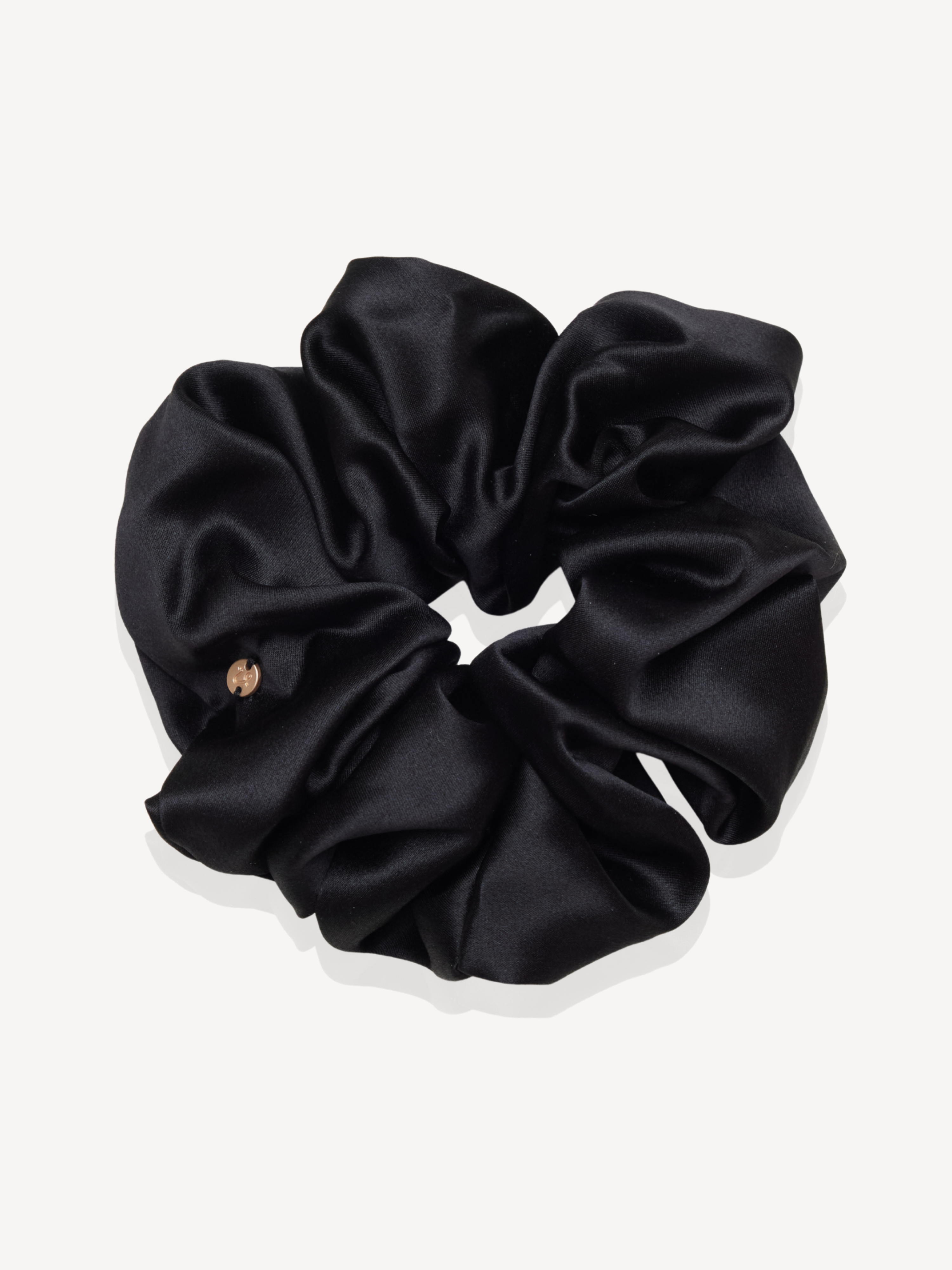 Midnight XL Mulberry Silk Scrunchie