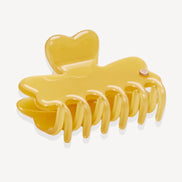 Cloudline Medium Hair Claw in Lemon Cream