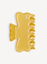 Cloudline Medium Hair Claw in Lemon Cream
