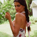 Rose Milk XL Mulberry Silk Scrunchie